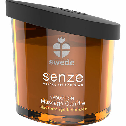 Massageolie Kaars Variatiepak 3 st Swede Seduction Oranje Lavendel