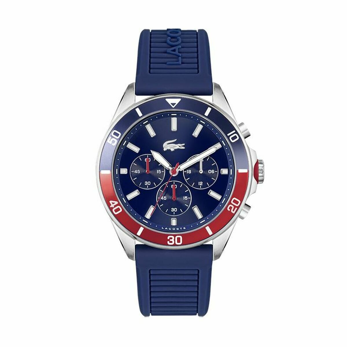 Horloge Uniseks Lacoste Tiebreaker Blauw ø 44 mm