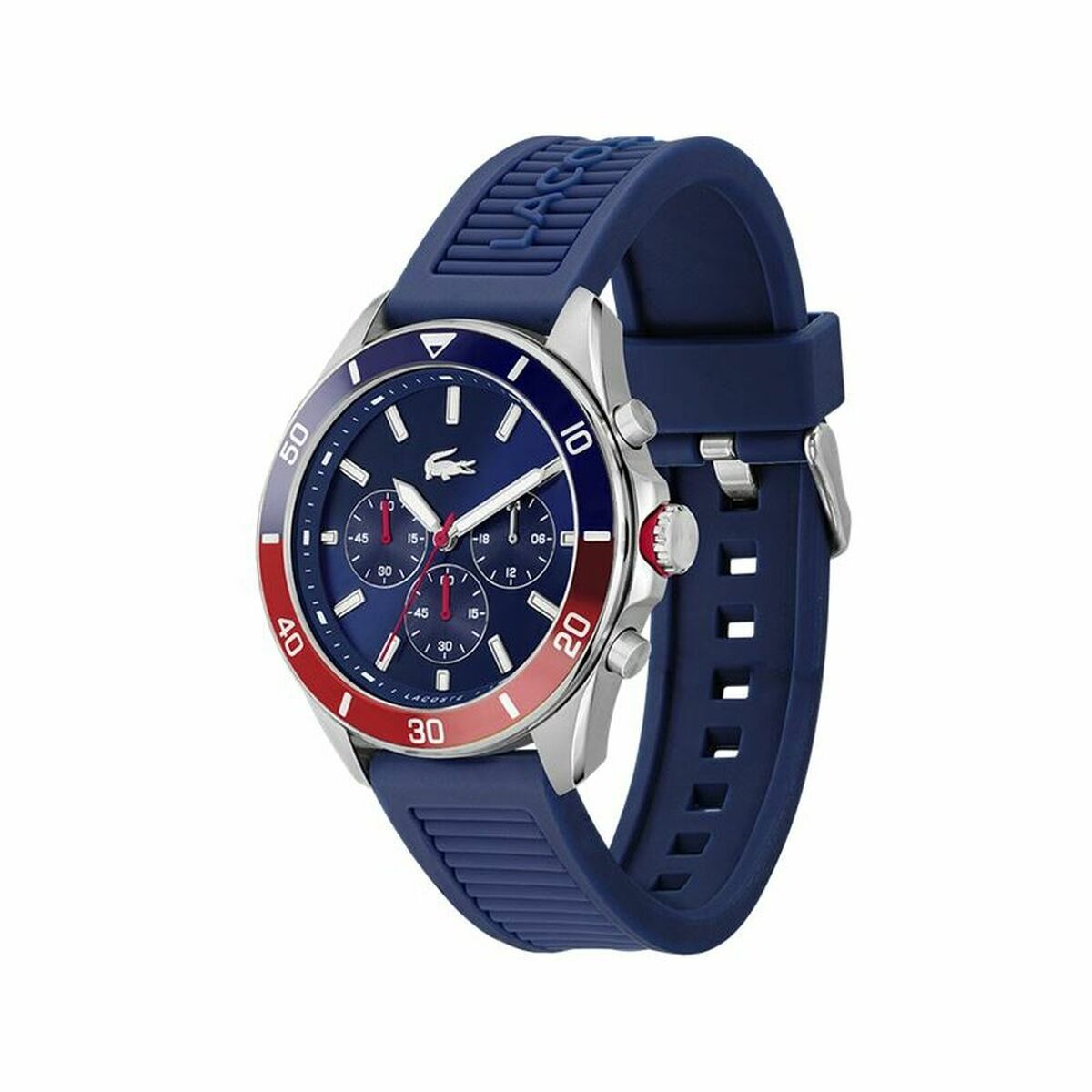 Horloge Uniseks Lacoste Tiebreaker Blauw ø 44 mm