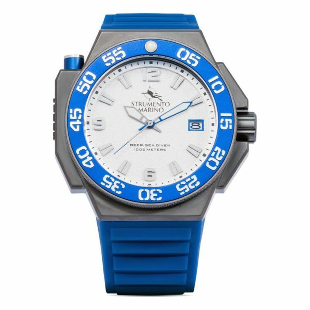 Horloge Heren Strumento Marino SM129S-TT-BN-BL (Ø 46 mm)