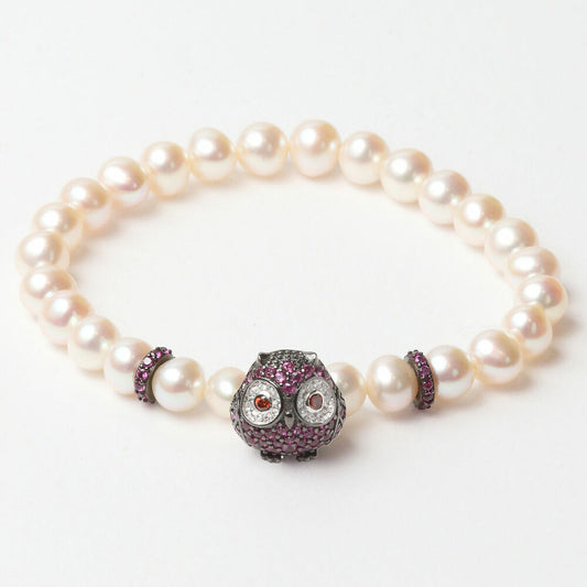 Bracelet Femme Lancaster JLA-BR-OWL-5-WH 16 mm