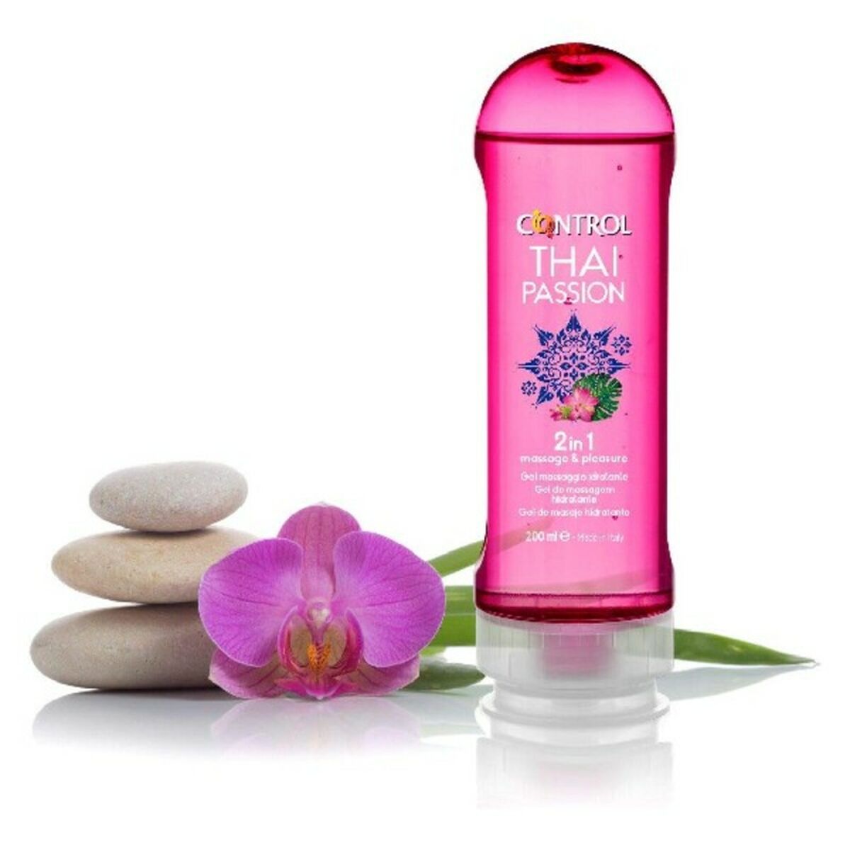 Huile de massage érotique Thai Passion Control 8411134135810 Fruits exotiques (200 ml)