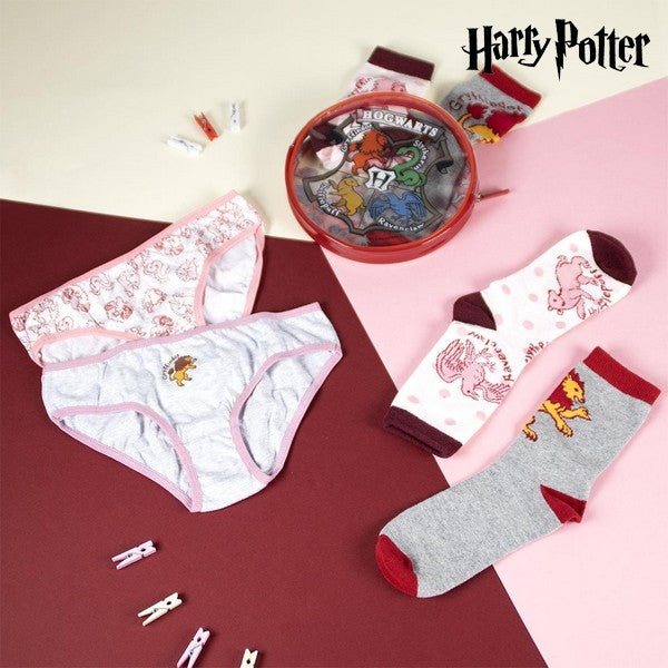 Sous-vêtements Harry Potter (4 pcs) Enfant Multicouleur