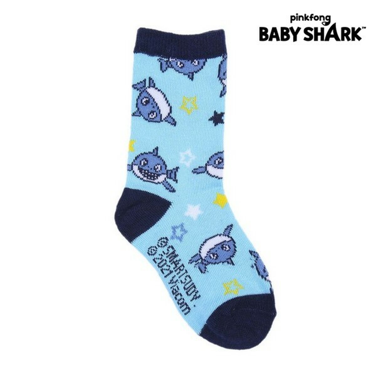 Chaussettes Baby Shark (5 paires) Multicouleur