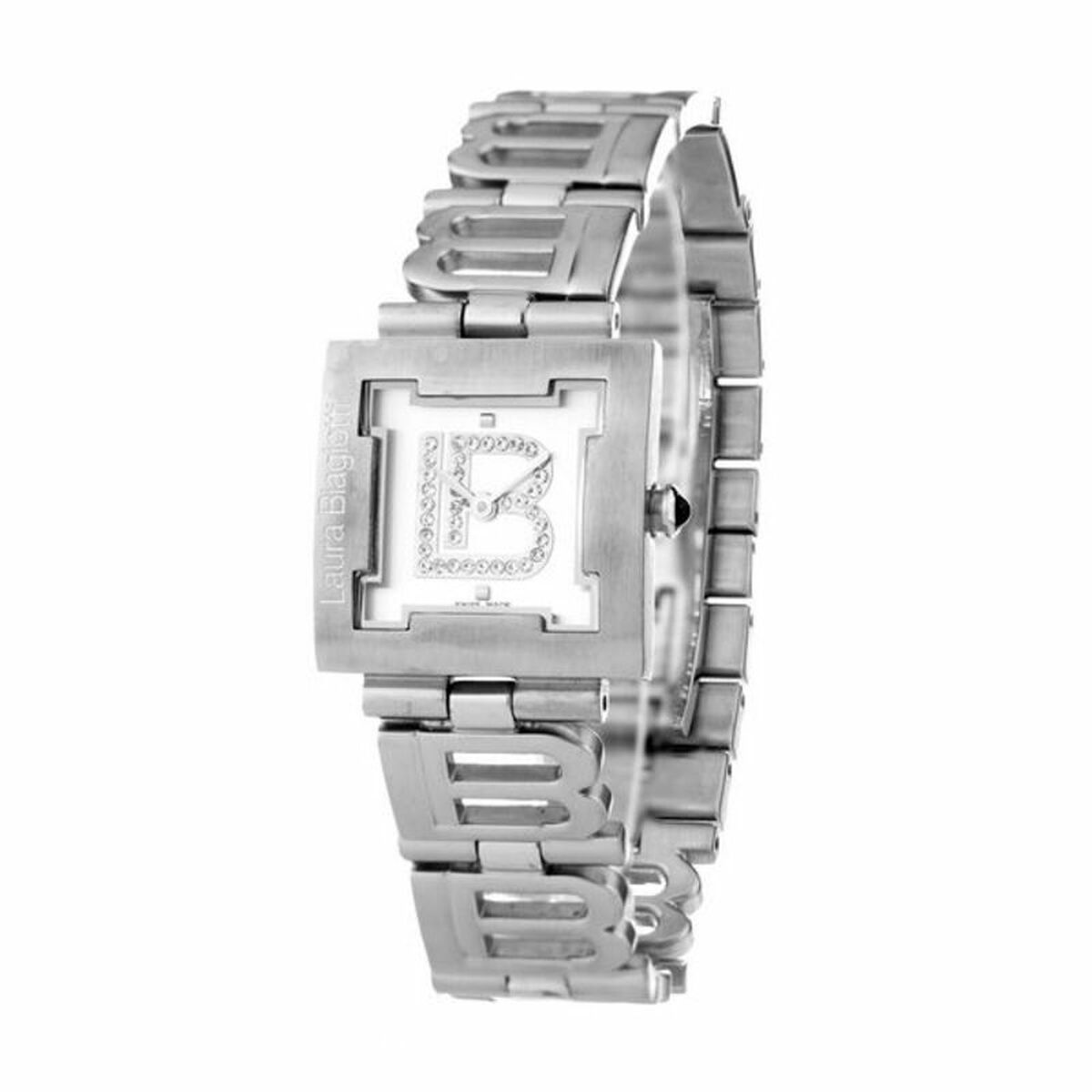 Horloge Dames Laura Biagiotti LB0009-PLATA (Ø 25 mm)