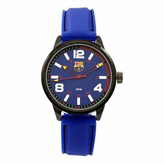 Horloge Uniseks F.C. Barcelona Blauw