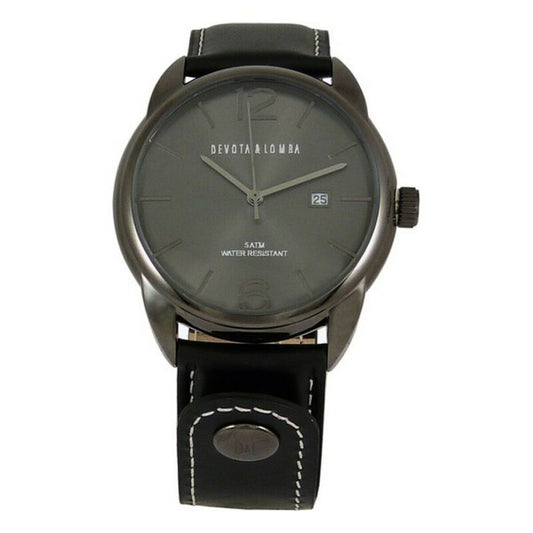 Horloge Heren Devota & Lomba DL009M-01BKBLACK (Ø 42 mm)