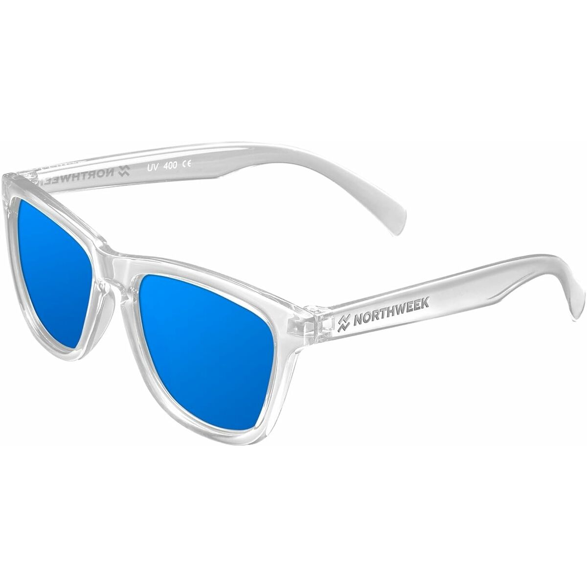 Lunettes de soleil enfant Northweek Kids Bright Ø 47 mm Bleu Transparent