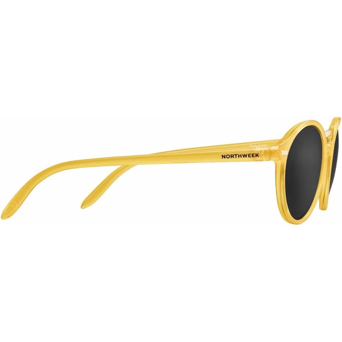 Lunettes de soleil Unisexe Northweek Vesca Shine Ø 47 mm Noir Jaune