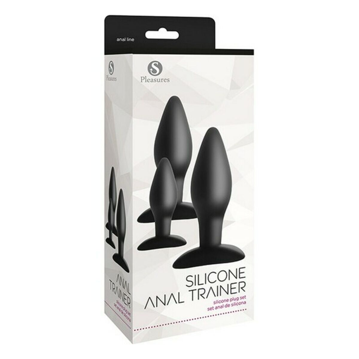 Anale Plug S Pleasures Trainer Zwart