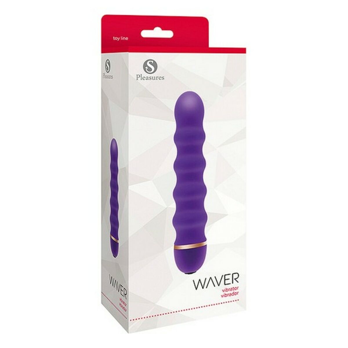 Vibrator S Pleasures Waver Multicolour Lila