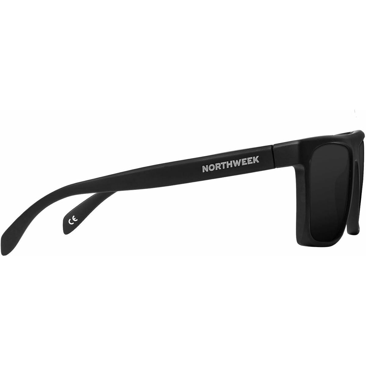 Lunettes de soleil Unisexe Northweek Hale Ø 50 mm Noir