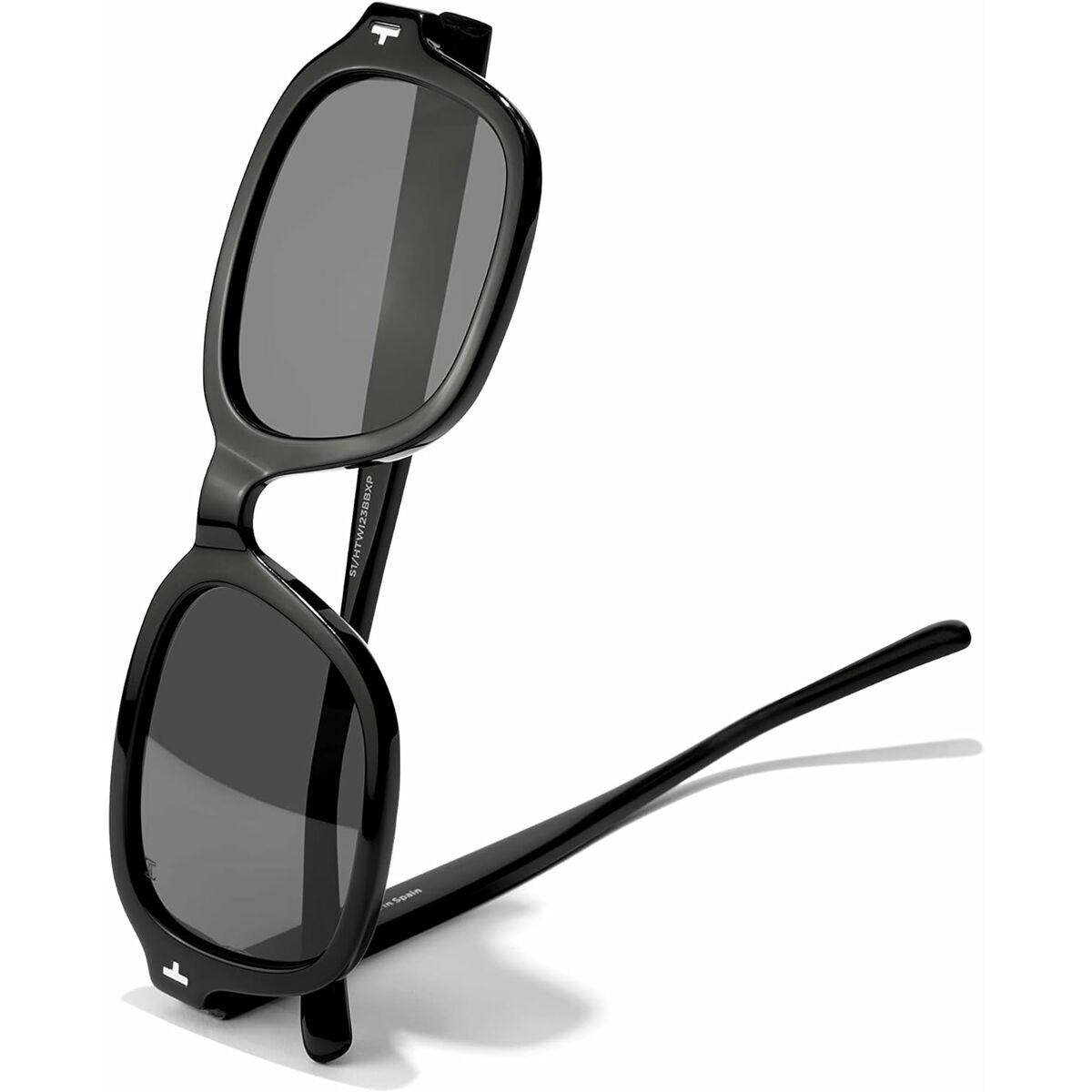 Lunettes de soleil Unisexe Hawkers Twist Ø 49 mm Noir