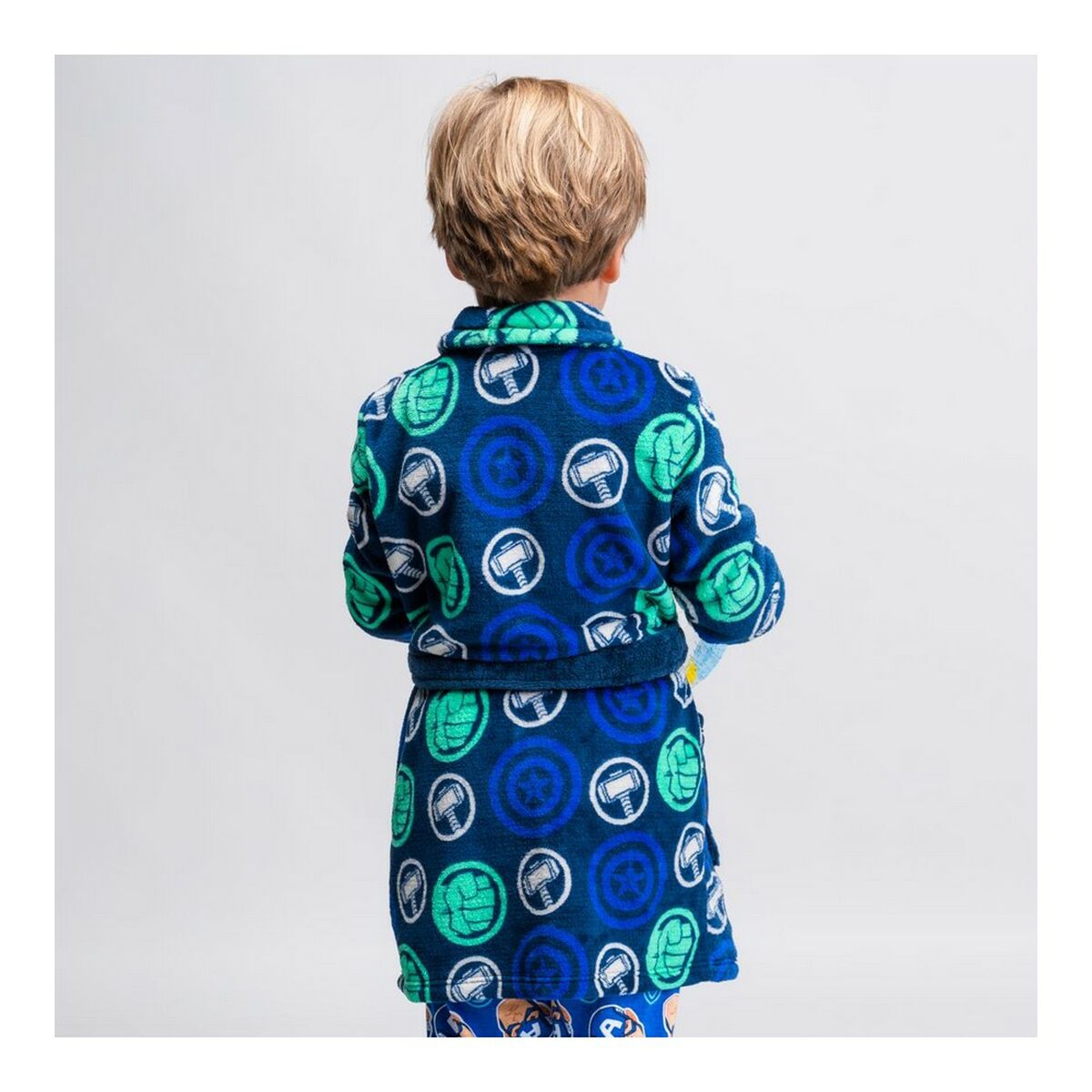 Peignoir pour Enfants The Avengers Blue