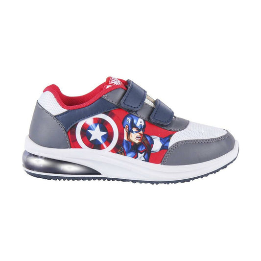 Sportschoenen met LED The Avengers Blauw