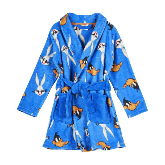 Kinderkamerjas Looney Tunes Blauw