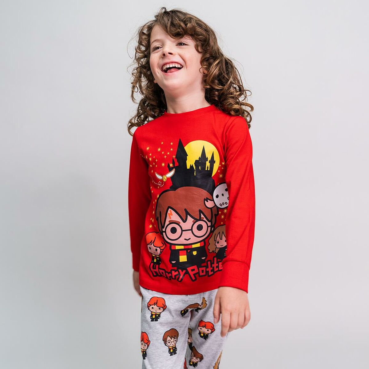 Pyjama Enfant Harry Potter Rouge