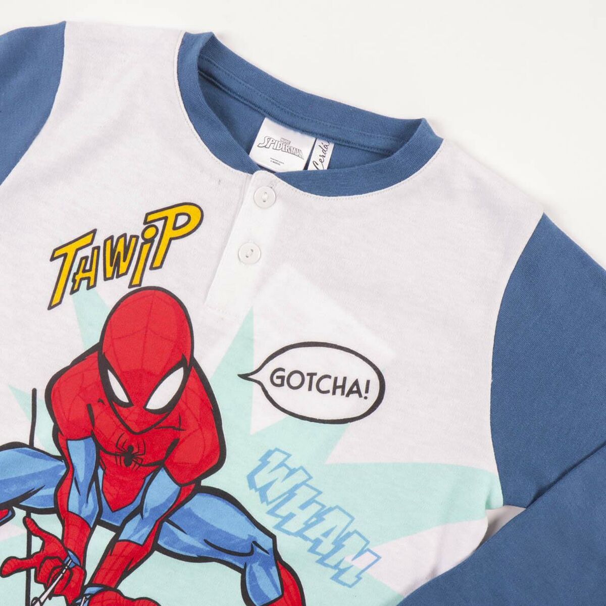 Pyjama Enfant Spiderman Bleu foncé