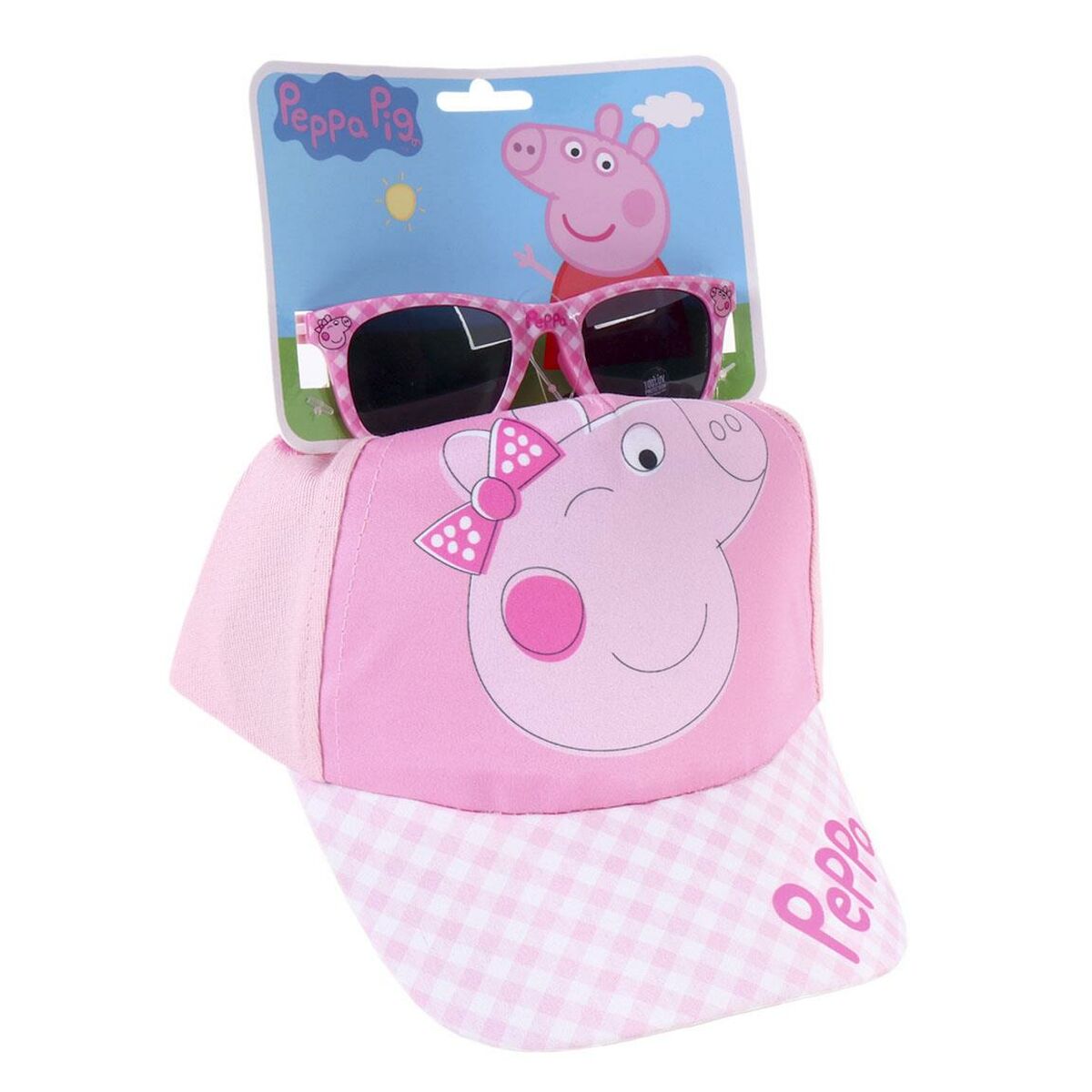 Set Peppa Pig Zonnebril Hoed Roze