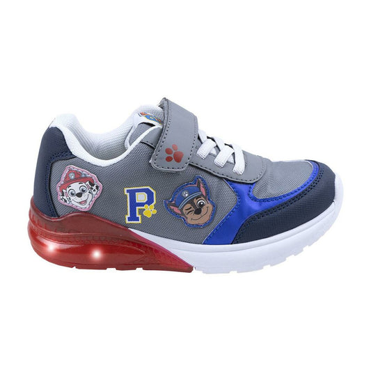 Sportschoenen met LED The Paw Patrol Lichtgrijs