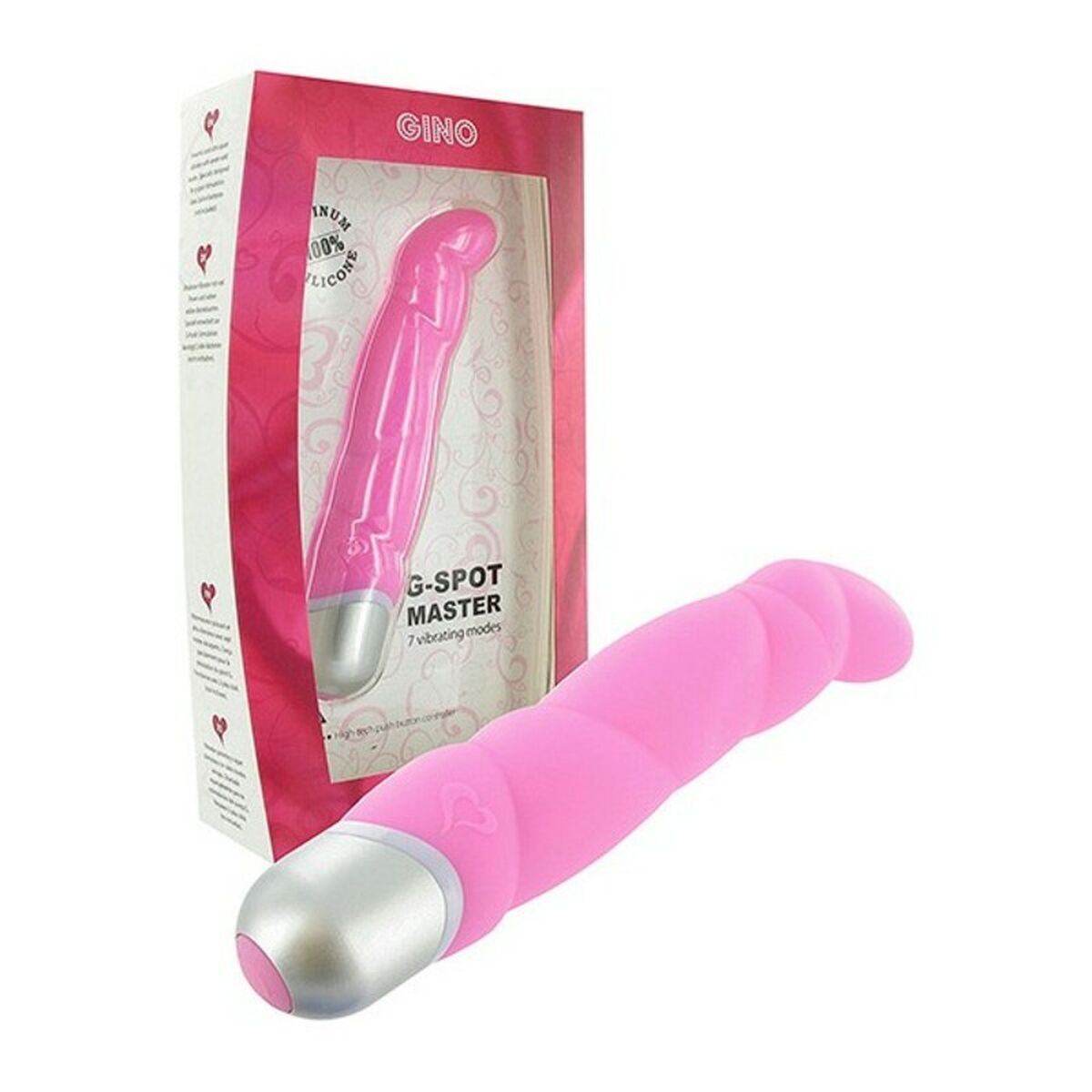 Gino Vibrator Roze FeelzToys 4966