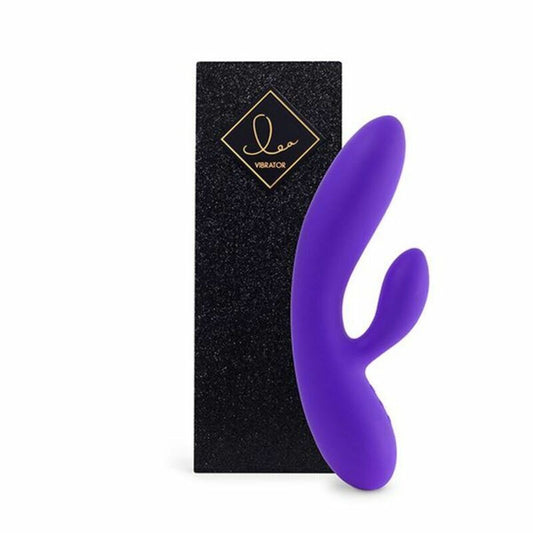 Vibromasseur Lea Violet Moyen (Paillettes) FeelzToys 72732