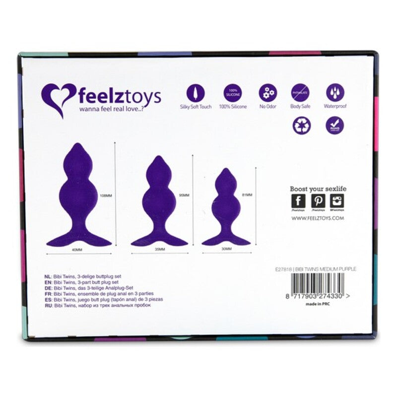 Kit Grand Plaisir Bibi Twin FeelzToys (3 pcs)