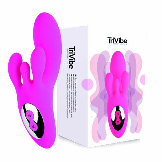 Rave G-Spot Vibrator FeelzToys Clitoral & Labia Stimulation Roze