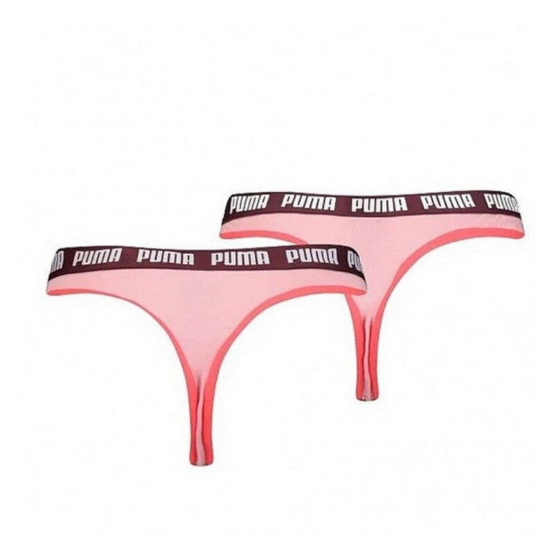 Tanga Puma String Rose