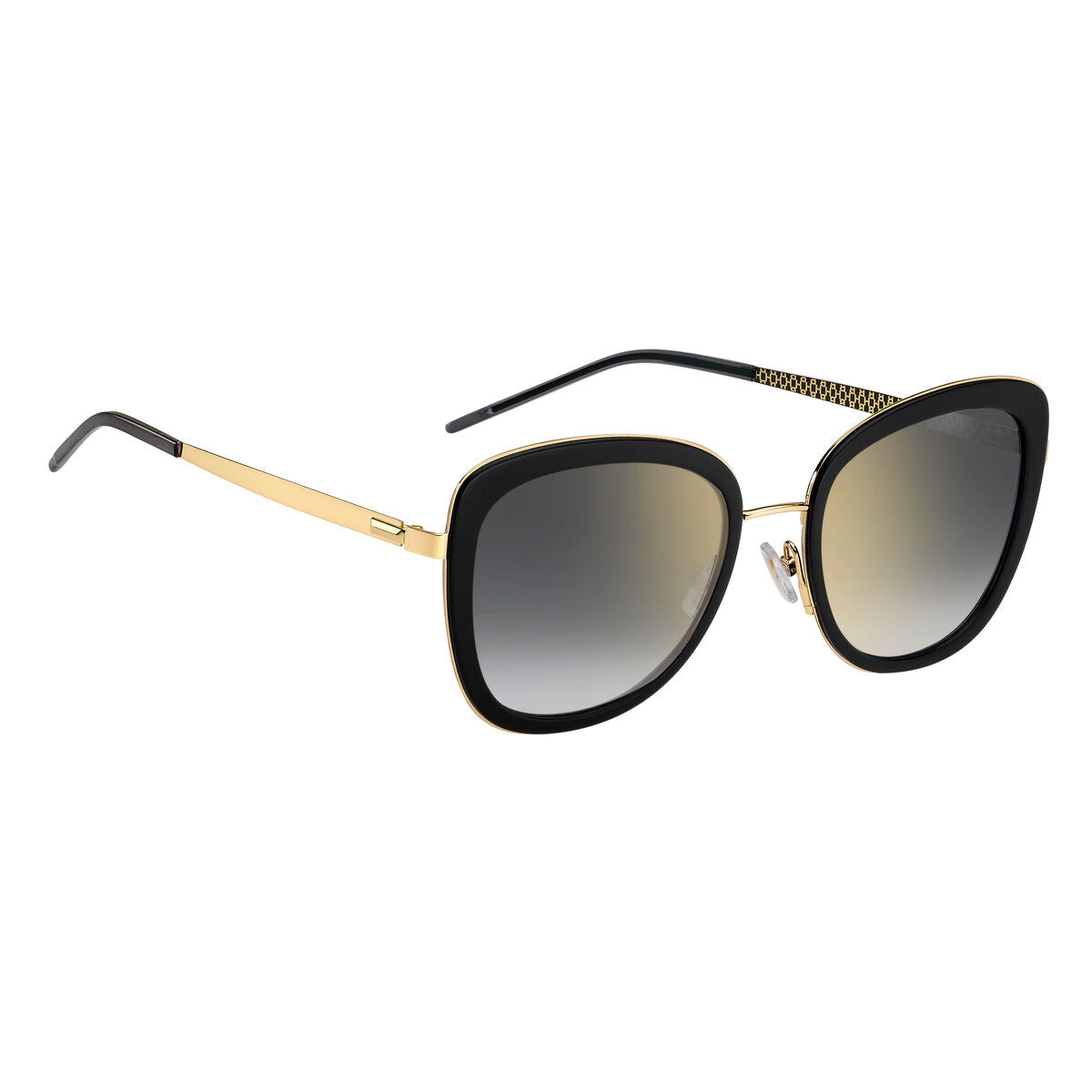 Lunettes de soleil Femme Hugo Boss 1209/S ø 54 mm Noir Doré