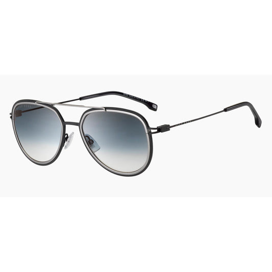 Lunettes de soleil Homme Hugo Boss S Gris Noir