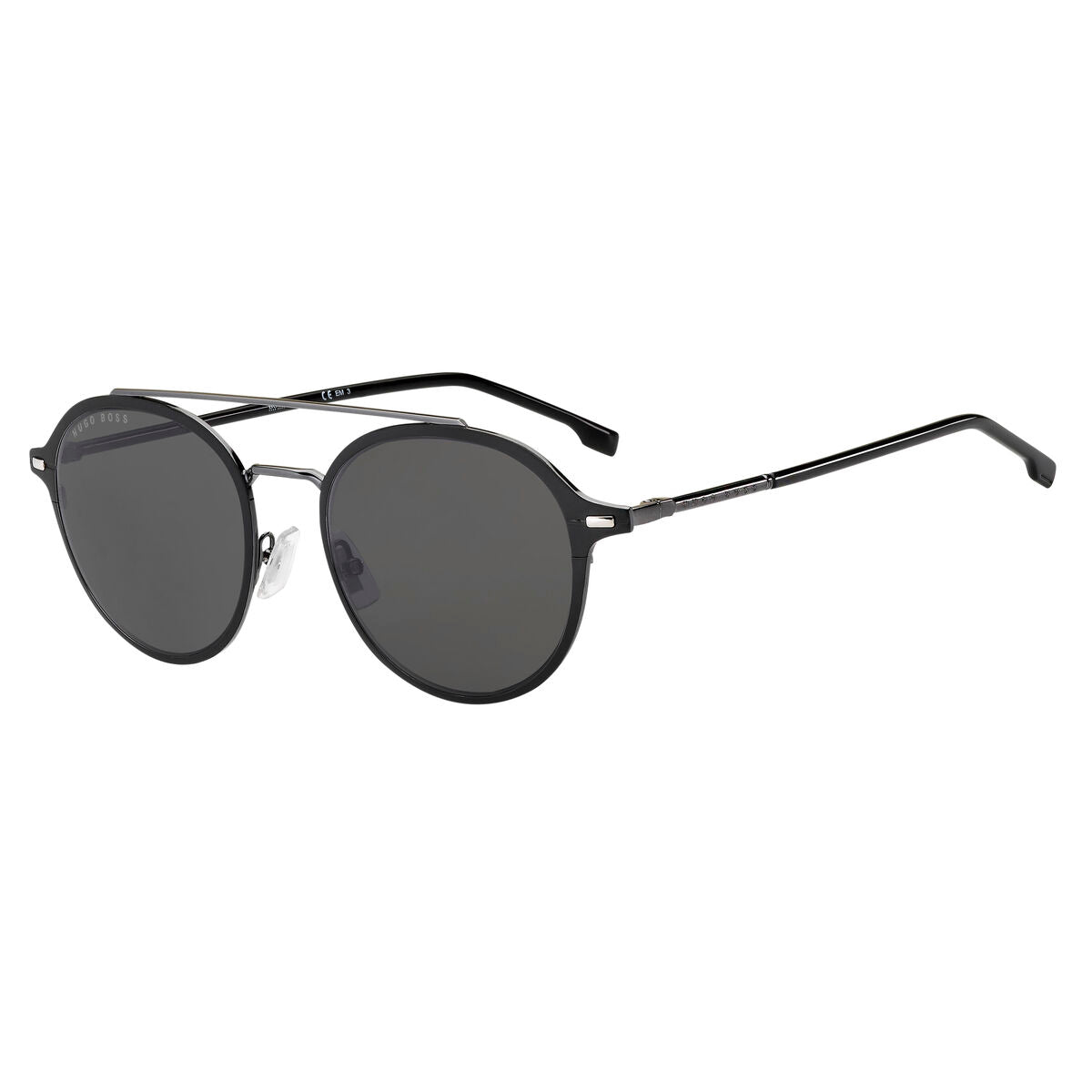 Lunettes de soleil Homme Hugo Boss S Gris Noir