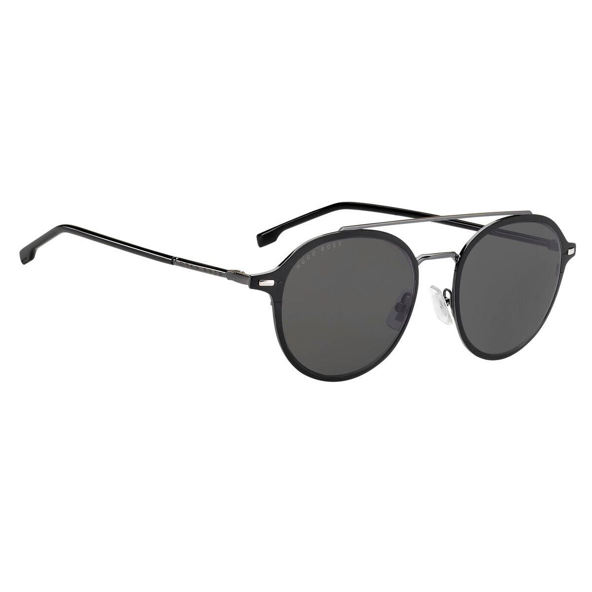 Lunettes de soleil Homme Hugo Boss S Gris Noir