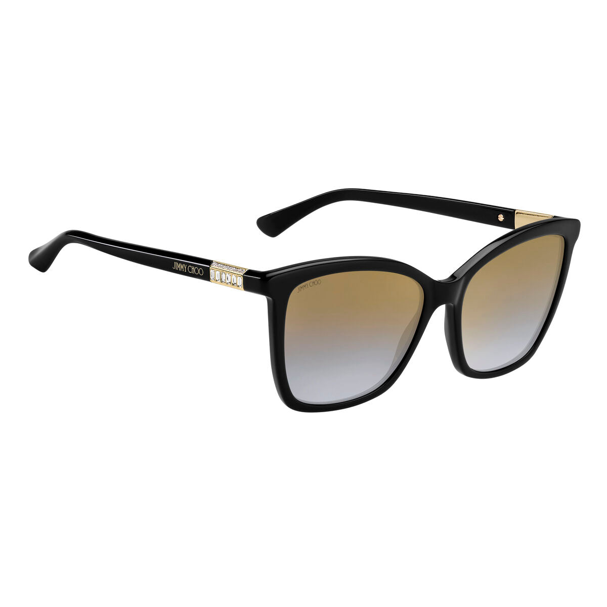 Lunettes de soleil Femme Jimmy Choo S Noir Doré