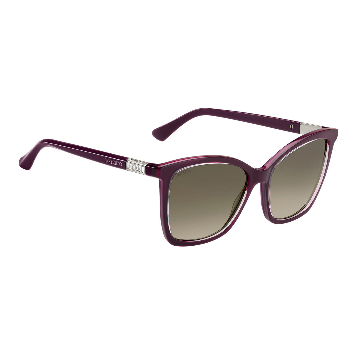 Lunettes de soleil Femme Jimmy Choo S Argenté Bordeaux