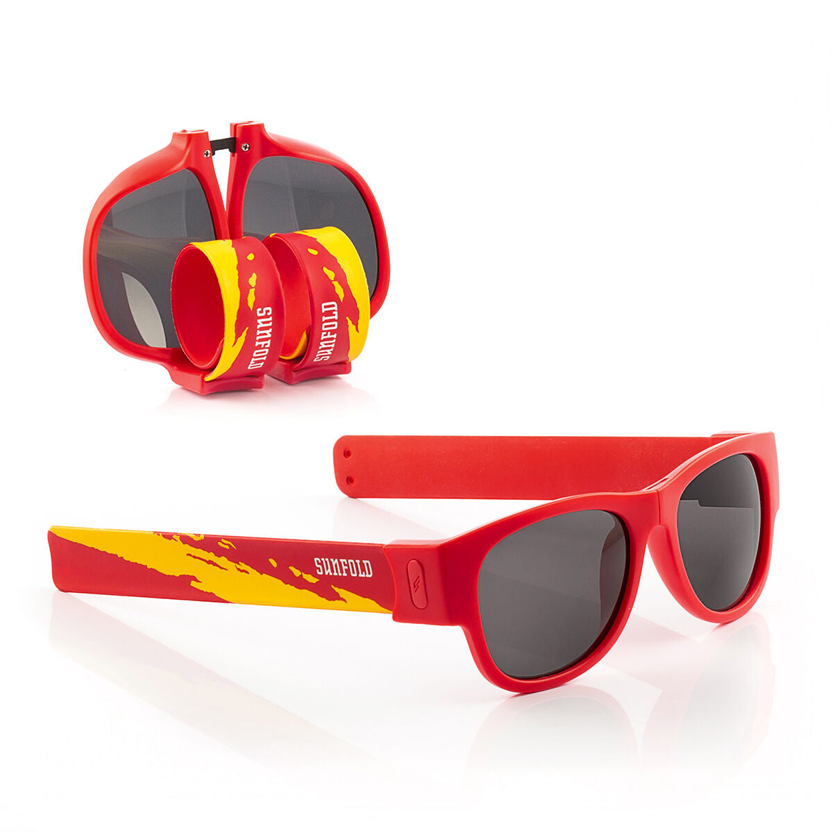 Lunettes de Soleil Enroulables Sunfold Mondial Spain Red